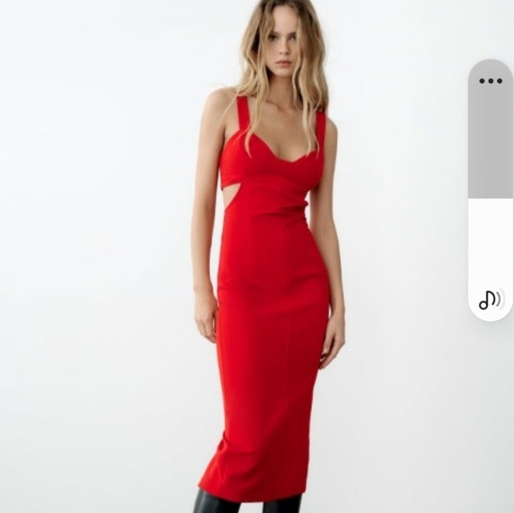 NWT Zara Red dress